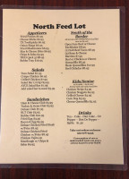 North 40 Feedlot menu