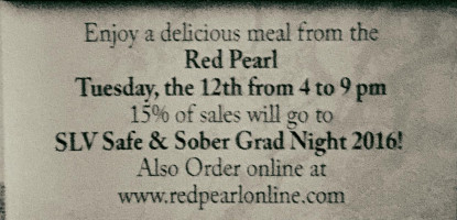 The Red Pearl food