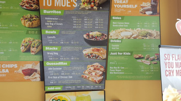 Moe's Southwest Grill menu