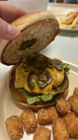 J's Burger inside