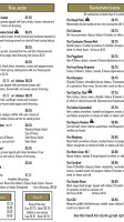 The Club Car Shop Deli menu