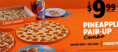 Little Caesars Pizza food