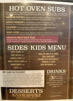 Nate And Nick's menu