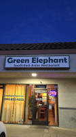 Green Elephant outside