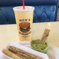 Nick's Burgers food