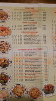 Hong Kong Express menu