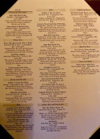 Stone's Public House menu