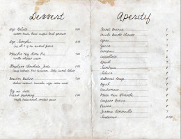 The Rookwood Pottery Building menu