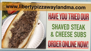 Liberty Pizza Of Cochituate food