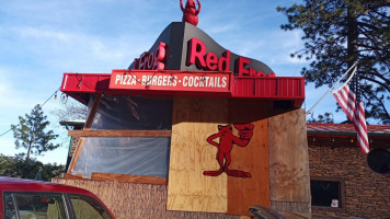 Red Frog outside