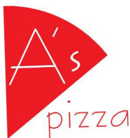 A's Pizza outside