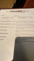 Phoumy's Thai Cuisine menu