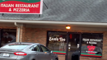 Sam's Too Italian Pizza outside