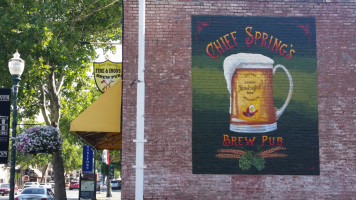 Chief Spring's Fire Irons Brew Pub inside