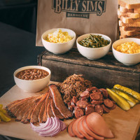 Billy Sims Barbecue Restaurant food