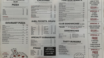 Broadway House Of Pizza menu