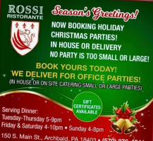 Rossi's food