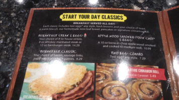 Apple Barrel Restaurant menu