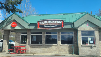 Paul Bunyan outside