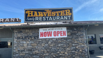 Harvester outside