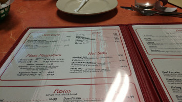 Roma’s Italian menu