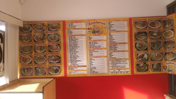 Alanberto's menu