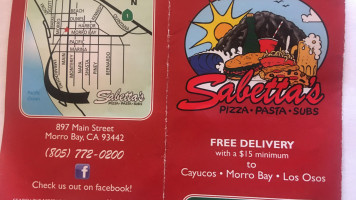 Sabetta's Pizza Pasta food