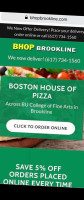 Boston House Of Pizza food