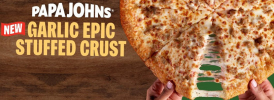 Papa Johns Pizza food