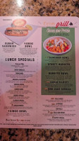 Elvallarta Mexexpress menu