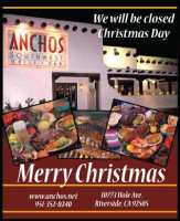 Anchos Southwest Grill food