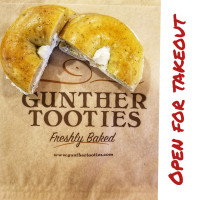 Gunther Tootie's Bagel food