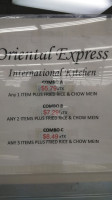 Oriental Express food