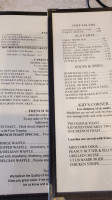 Cahill's Family Pancake House menu