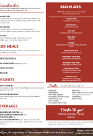 Sweet's Grill And menu