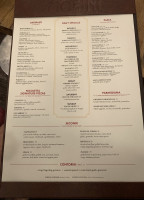 Nicoletta Pizzeria menu