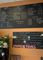 Hazel's Coffee House menu