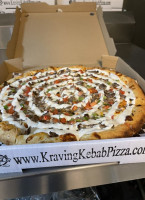 Kraving Kebab Pizza food