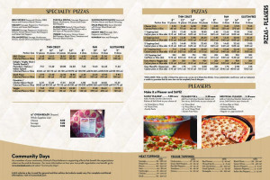 Monical's Pizza food