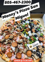 Manny's Pizza food