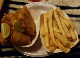 Simon's Fish Chips inside