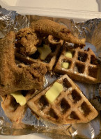 The Waffle Den food