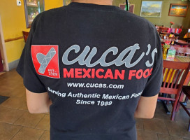 Cuca's Mexican Food inside