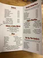 Pauly's Bbq menu