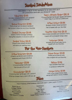 Pauly's Bbq menu