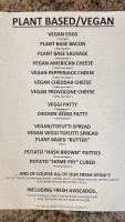 Bagels Your Way menu