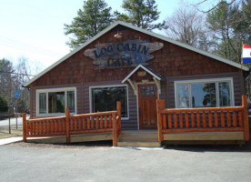 Log Cabin Cafe outside