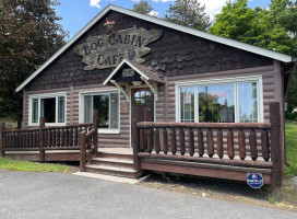 Log Cabin Cafe outside