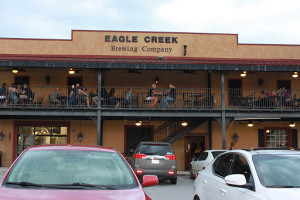 Eagle Creek Brewing Company outside