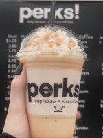 Perks! Coffee, Espresso, Smoothies food